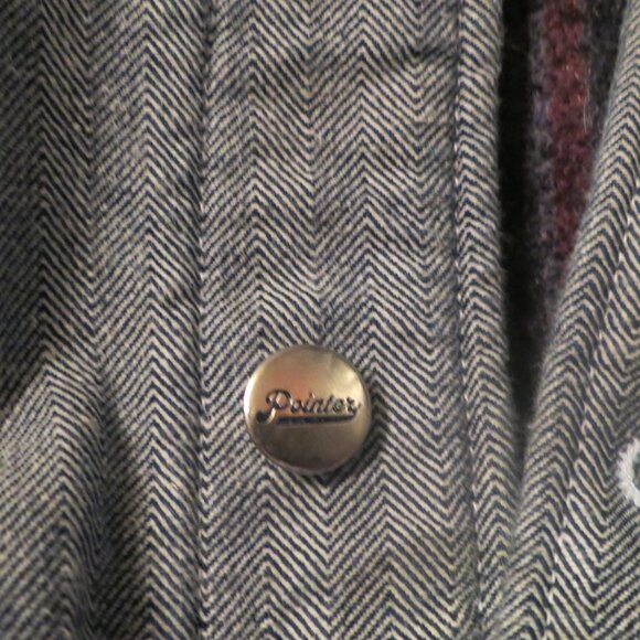 pointer brand blanket lined fisher stripe jacket mens xl - Picture 4 of 5